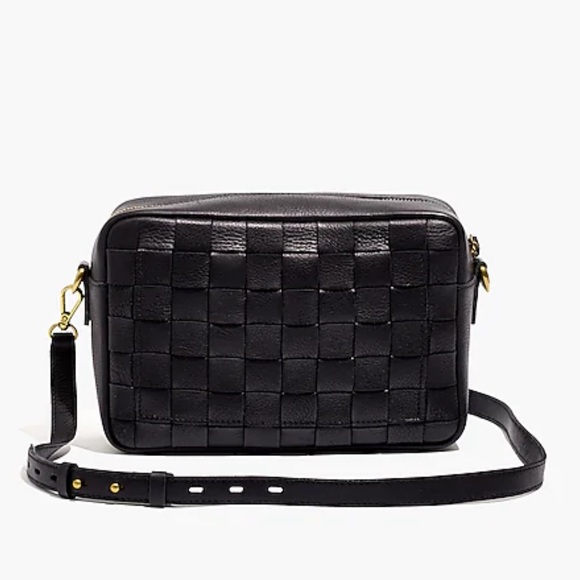 Madewell Handbags - Madewell Transport Crossbody Camera Woven Edition